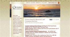 Desktop Screenshot of grassofuneralmemorialandcremationservices.com